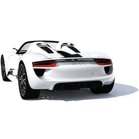 Porsche 918 Spyder 3D Object | FREE Artlantis Objects Download